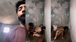 Pakistani Lover enjoying Fucking in bathroom xxx porn
