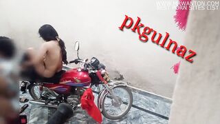 Pakistani men fucking His Wife sister on Bike xxx Porn