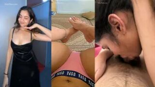 Young South Delhi Babe Ritika Sucking Dick Deep and Cum on Body