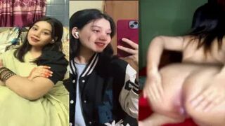 Cute Young Teen Girl Full Nude Pressing her Boobs Spread her Pink AssHole