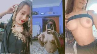 Cute Young Girl Showing For Boyfriend