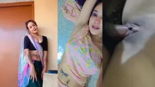 Indian Sexy Fitness Freak Babe Showing her Boobs Pussy Painful Fucking Moaning