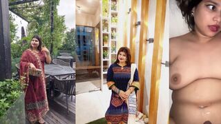 Bhabhi Fucked by Husband Cum on Body