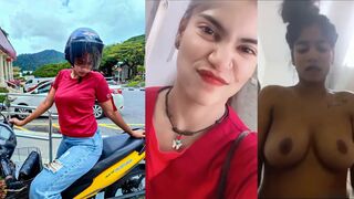 Super Sexy Moto Blogger Leaked MMS FT. Fully Nude Riding on Best Friend Dick Rubbing Shaved Pussy