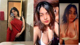[Must Watch] Beautiful Innocent Face South Bombay Girl Vrinda Showing her Untouched Great Toddies