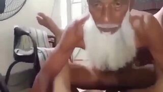 Muslim Aunty Hard Fucking With Old Man