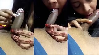 Wife Sucking Dick With Cake on Birthday