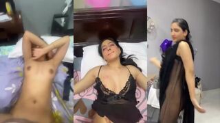 Sexy Newly Married Indian Wife  Pussy Fucking Loud Moaning with Killer Expression