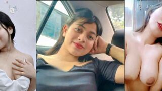 Cute Young Teen College Girl Boobs Pressed and Riding on Boyfriend Dick in OYO After Bunk Class