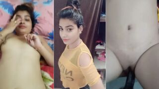 Sexy GF Clean Pussy Fucked with Condoms