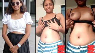 Cute Girl Showing Her Boobs