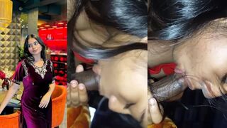 Desi GF Sucking Boyfriend Dick Nicly