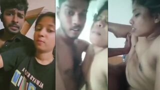 Desi Mallu Couple BJ And Hard Fucking