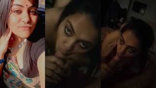 Indian Sexy Horny Girl Sucking Boyfriend Dick